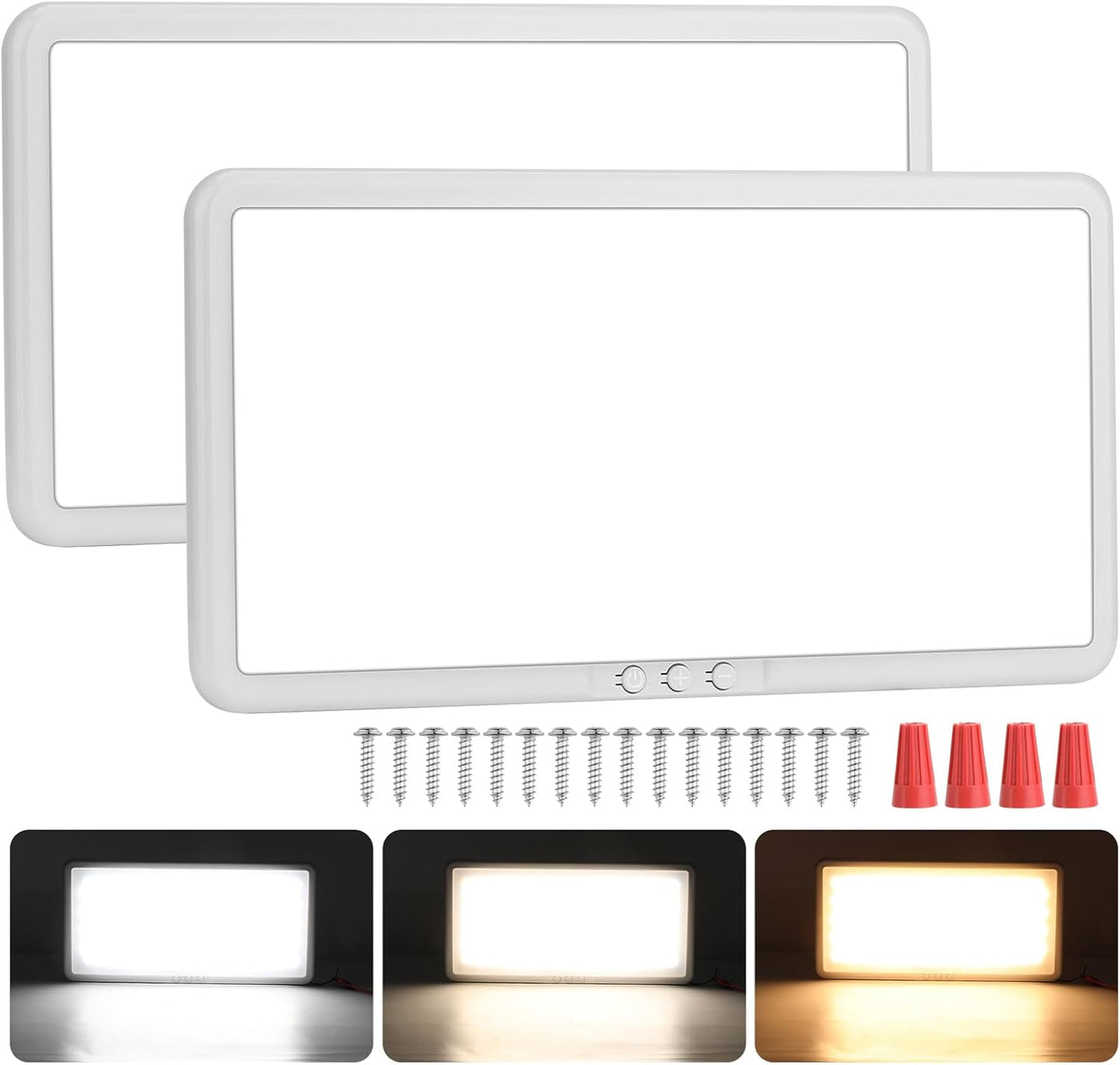 Lámpara LED RV 16.1x8 360 LEDs 3 Colores 2200LM