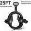 Cable extensión 25ft 3 clavijas SJTW 12 calibre