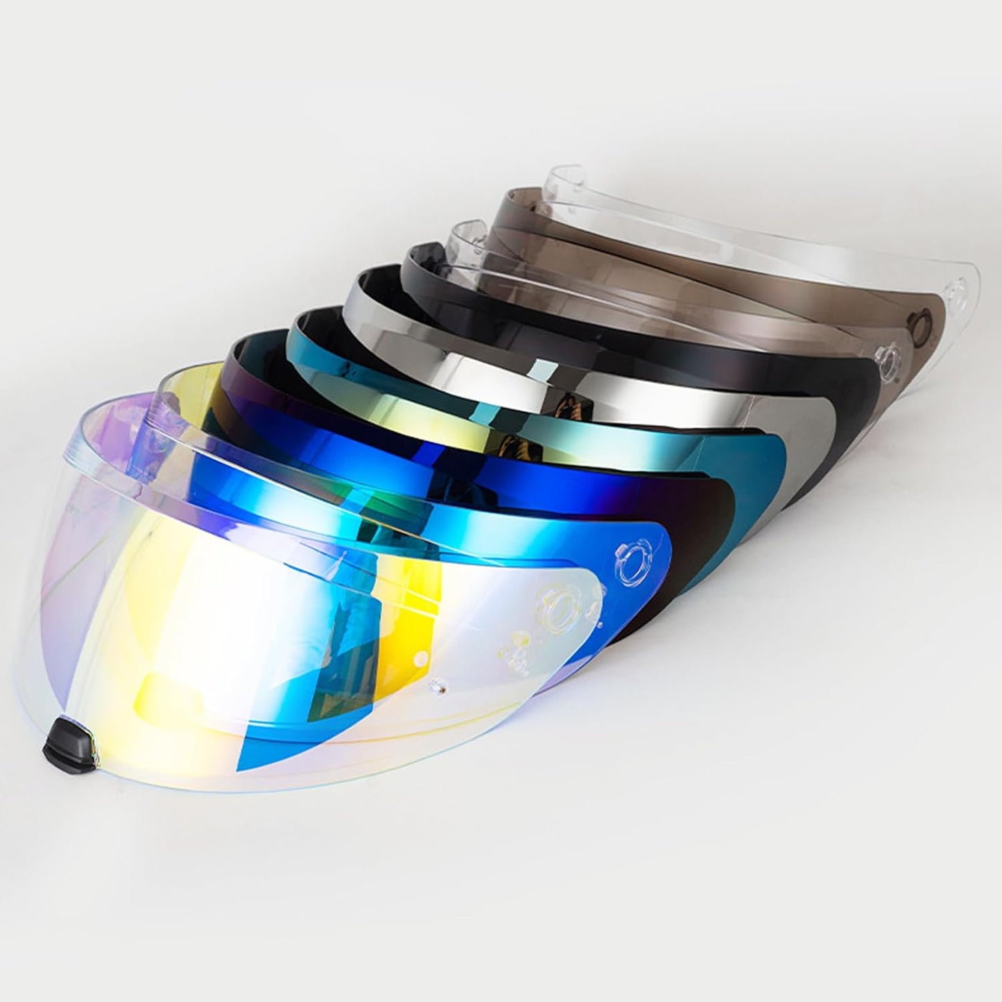Visera repuesto casco HJ-31 i70/i10 lente ahumado oscuro