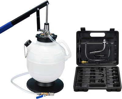 Kit recarga ATF 7.5L con 15 adaptadores bomba transmisión