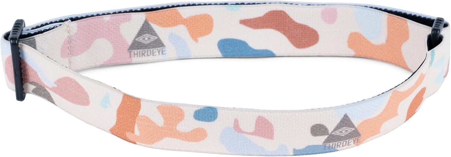 Diadema linterna frontal suave ajustable universal