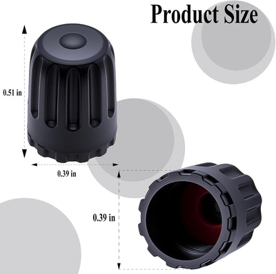 10 Tapones Vástago Válvula Neumático Plástico TPMS