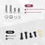 Kit eslabones bajada 1" Harley Touring 09-25