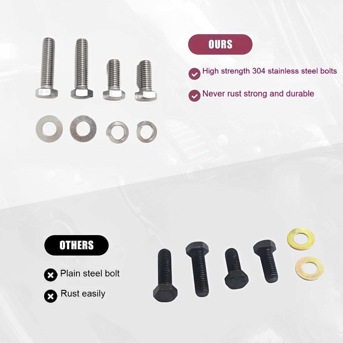 Kit eslabones bajada 1" Harley Touring 09-25