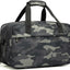 Bolsa viaje lona camuflaje para gimnasio y cabina