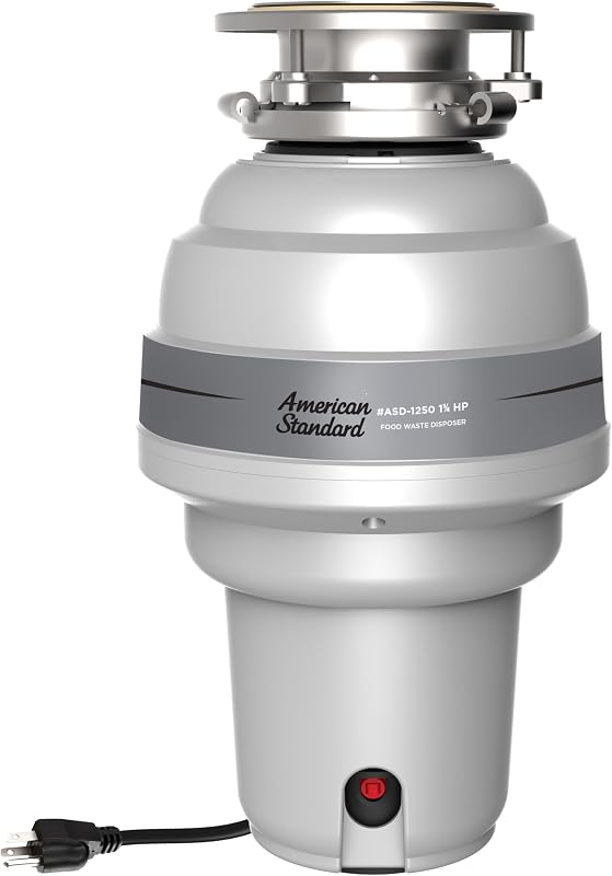 Triturador basura 1-1/4 HP 3 pernos color plateado