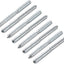 Tornillos doble cara M6 x 2.756in 8 pzas acero carbono