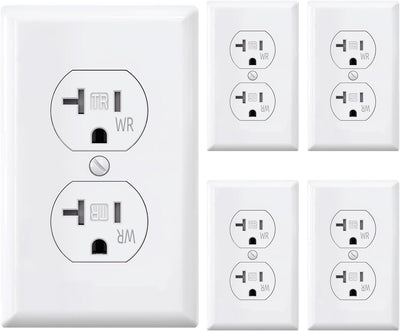 Receptáculo dúplex 20A 125V toma pared 2 polos 3 cables