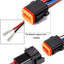 Conector cable eléctrico 8 pines enchufe rápido automóvil