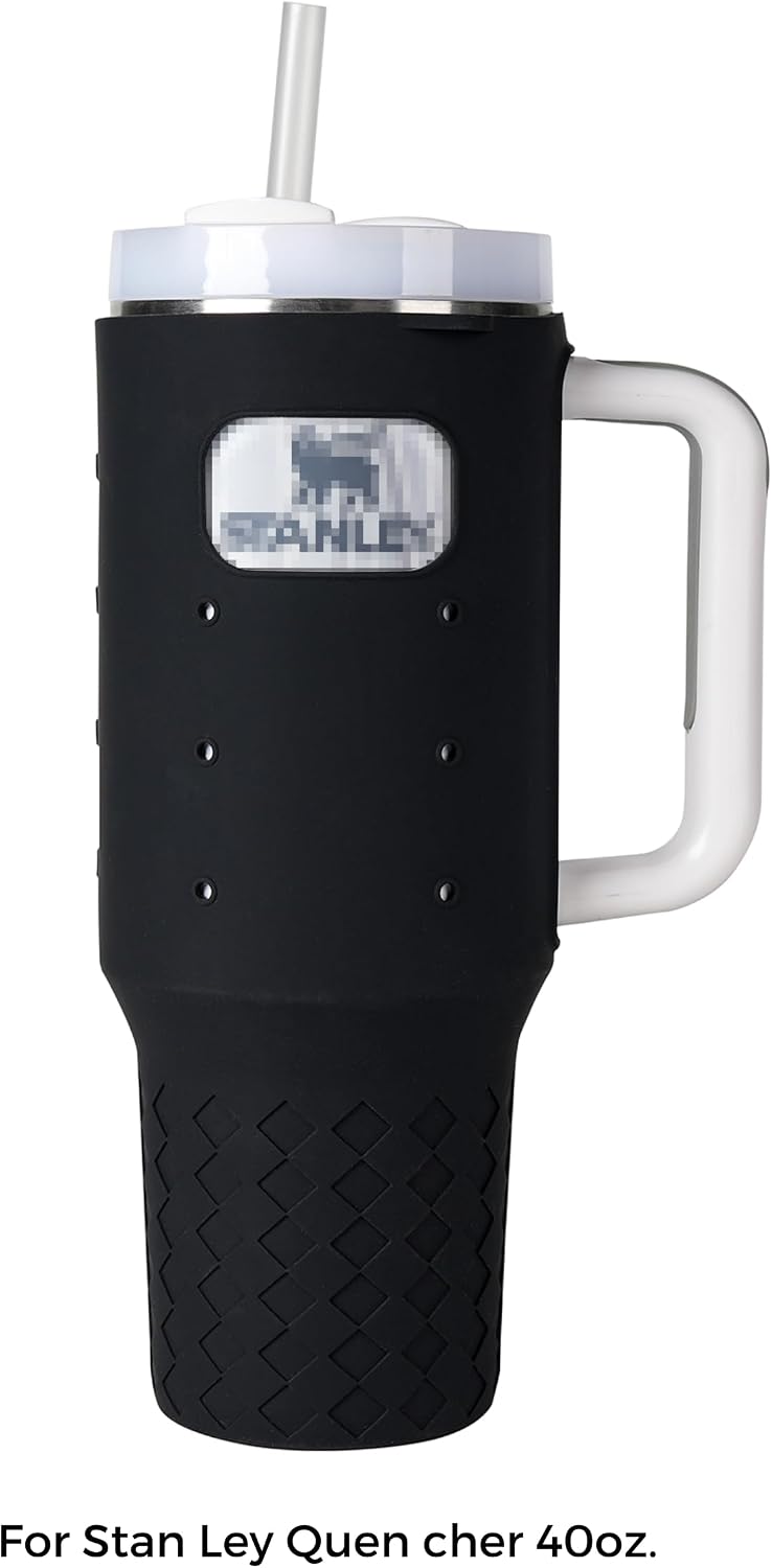 Funda silicona vaso 40oz con asa cobertura completa