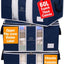 Organiz. bolsas ropa mantas edredones set 3 azul
