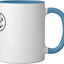 Taza Cerámica Sonrisa Azul/Blanco