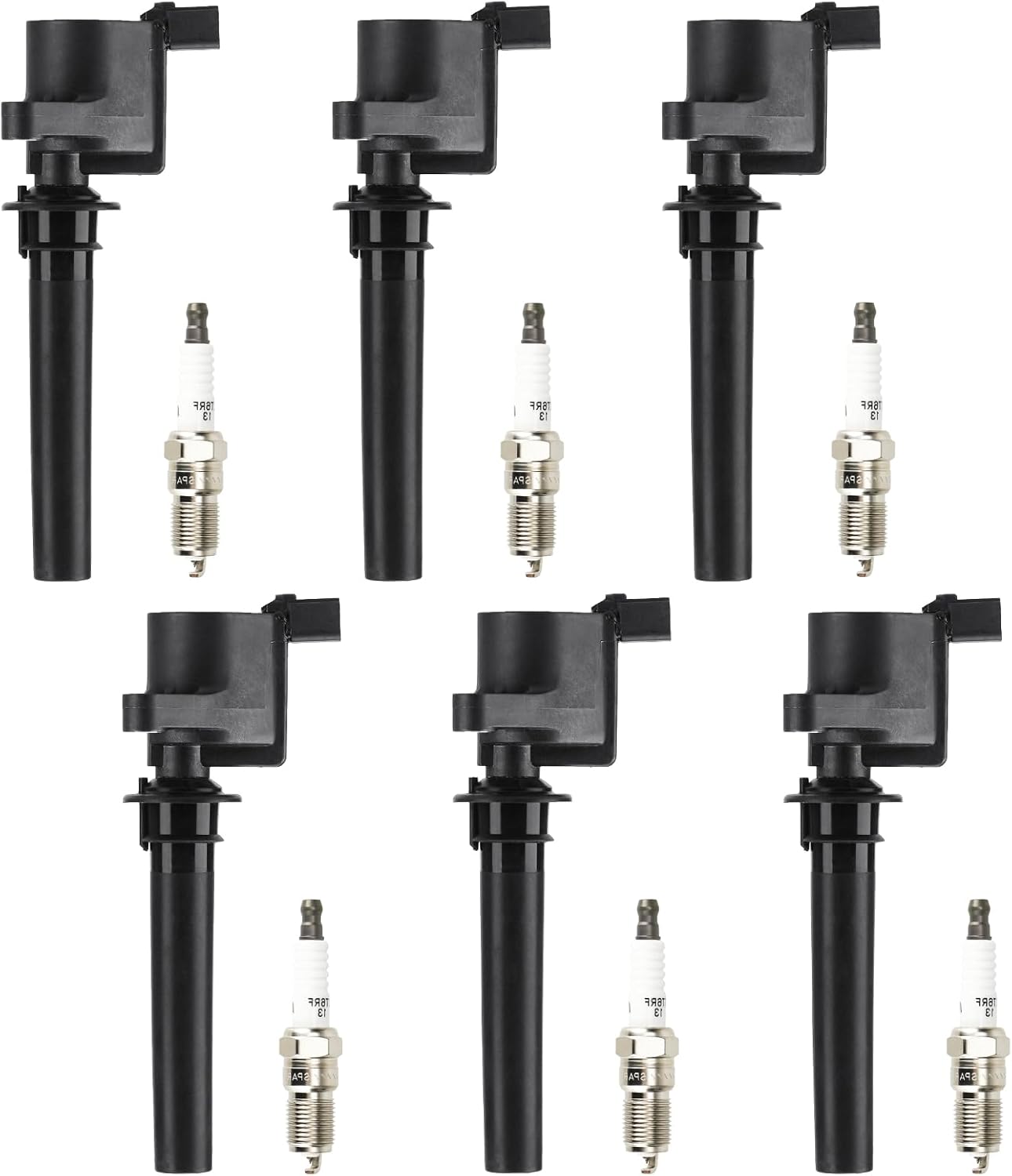 6 Set Bobinas Encendido Iridio Ford Escape 01-08