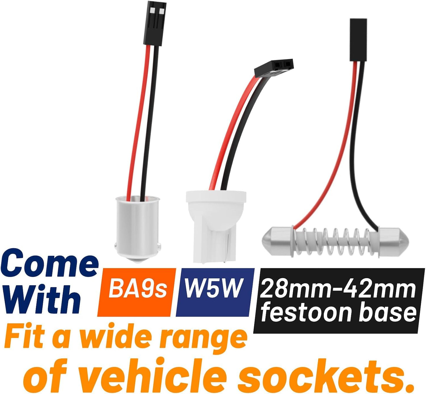 4 Set Luces LED 6000K 12V para Camper Panel Interior