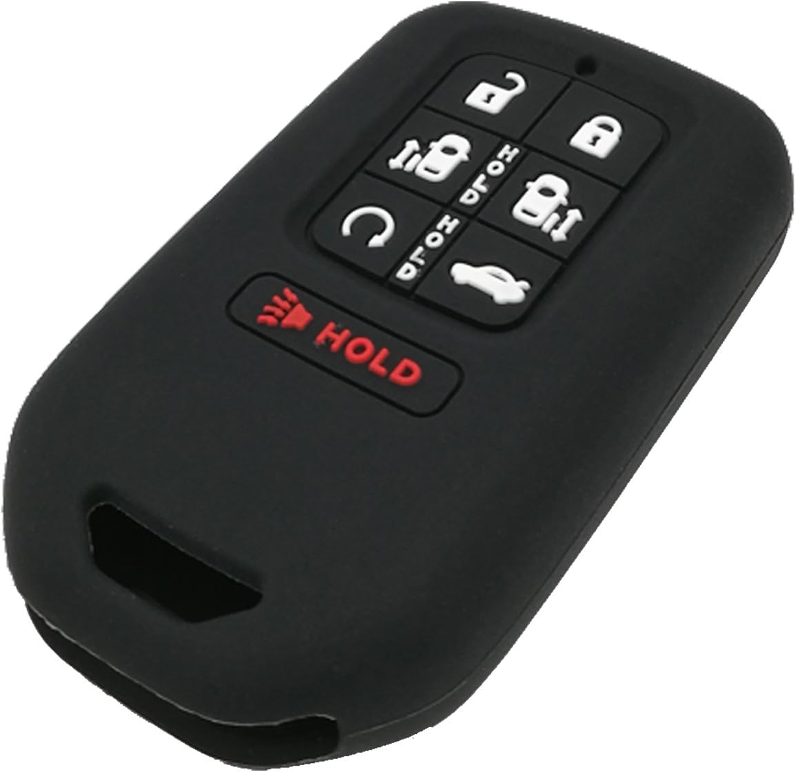2 Pzas Funda silicona llave inteligente 7 botones Honda