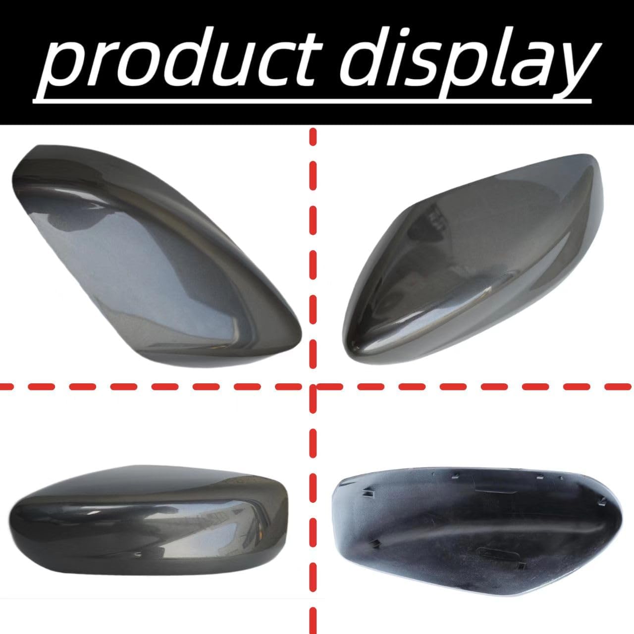 Fundas cubierta espejo reemplazo Nissan Altima 13-18 gris
