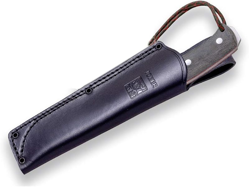 Cuchillo caza Nomad CV125 acero N695 mango madera nogal