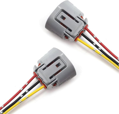 2 Conectores alternador 3 cables Infiniti G35 350Z gris