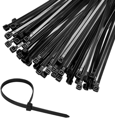 100 Pzas Cintas Nylon para Organizar Cables Oficina