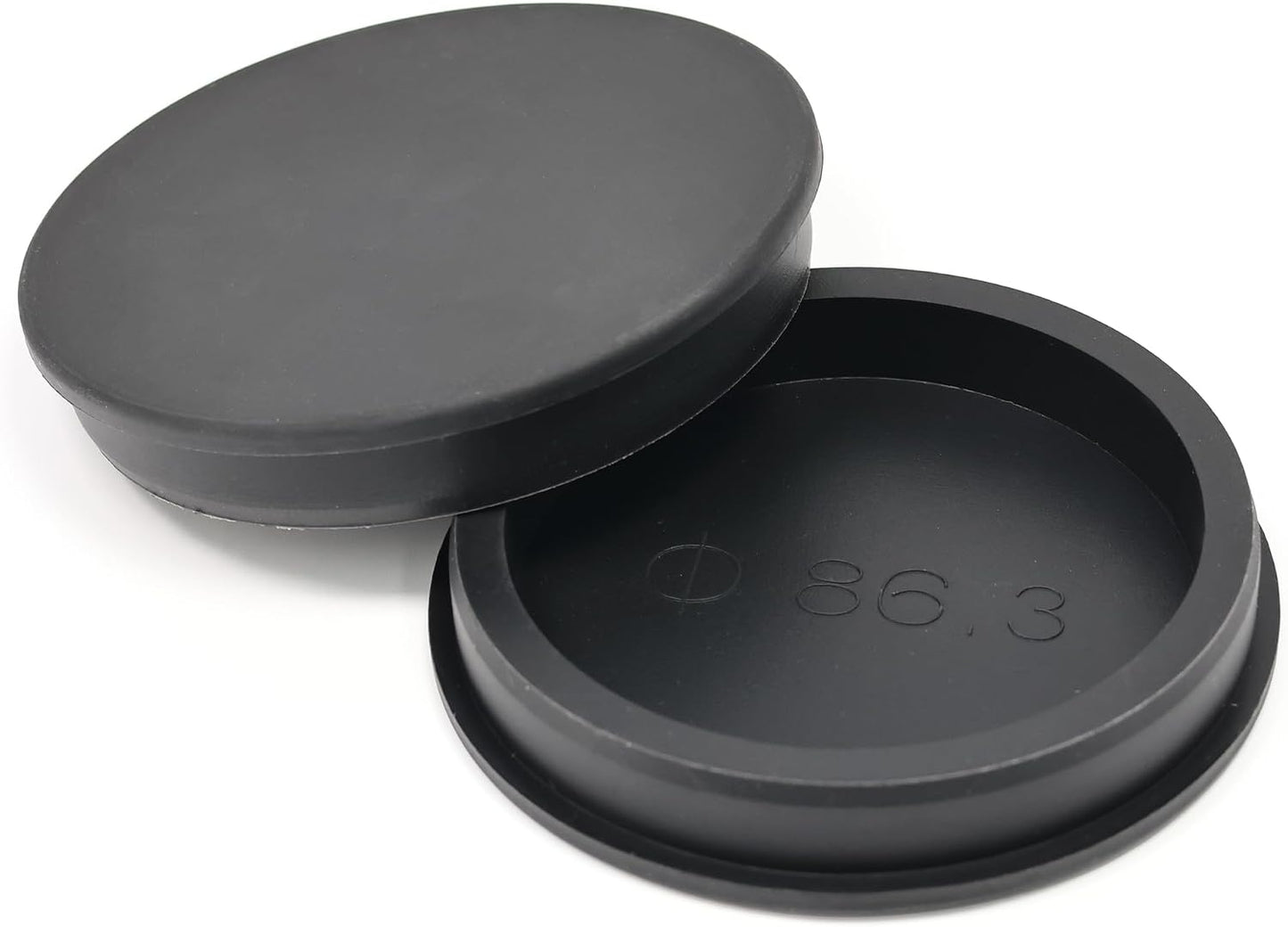 Tapón goma silicona forma T 3-3/8 pulg impermeable