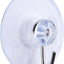 24 Pzas Gancho Pared Ventosa PVC 1.77" Metal Reutiliz.