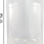 Tarros plástico 1gal con tapa rosca boca ancha set 2