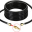 Enchufe 3/8 macho Flare X 1/4 para manguera propano RV