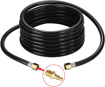 Enchufe 3/8 macho Flare X 1/4 para manguera propano RV