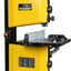 Sierra banda 9pulg 2500ft/min llave seguridad mesa aluminio