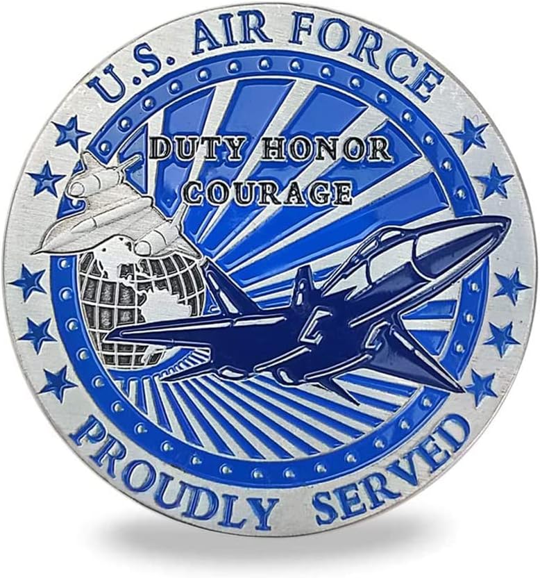 Moneda desafío Fuerza Aérea EE.UU. oración