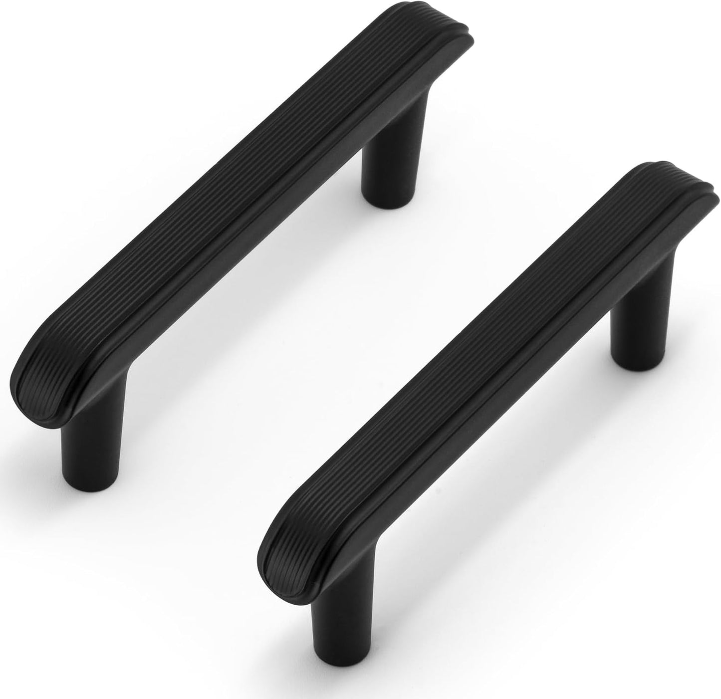 10 Manijas Negras Gabinete 3pulg Accesorios Modernos
