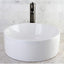 Grifo de baño porcelana vítrea blanco