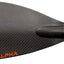 Remo pesca kayak carbono eje ajustable 94.5-102.4" negro