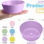 Cuencos plástico niños 10oz para cereales aperitivos