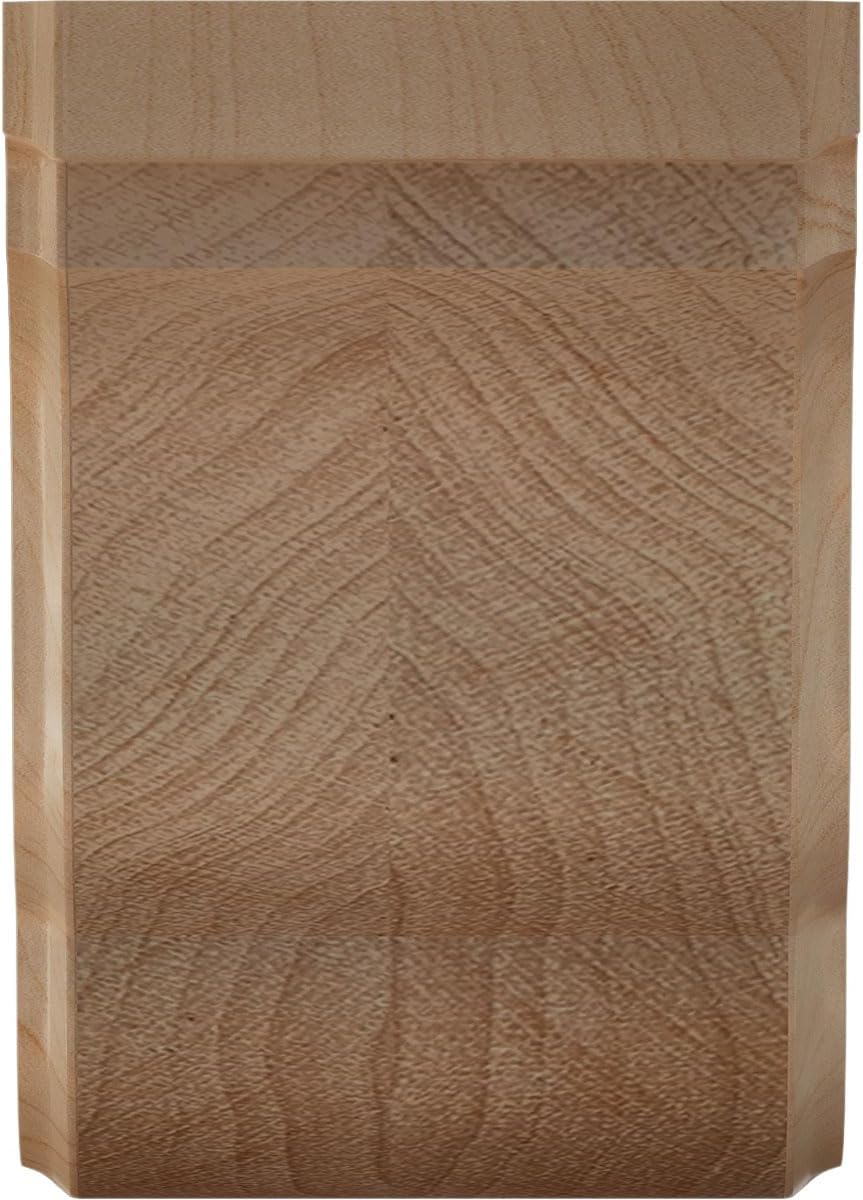 Soporte madera arce 5 1/4x5x7 1/2 pulg