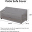 Funda impermeable sofá patio 3 plazas resistente UV 79pulg
