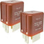 2 Relés 12V 40A para Toyota Corolla RAV4 Camry