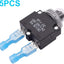 5 Interruptores Automáticos 5A 125V CA con Reinicio Manual
