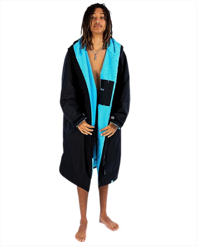 Bata natación manga larga impermeable gran tamaño