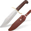 Navaja Gold Rush Bowie acero inox Sandvik mango Cocobola