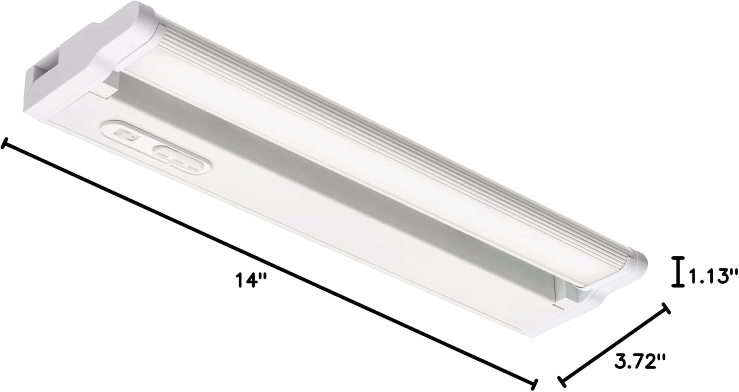 Gabinete LED giratorio 14pulg 3000K-4000K blanco