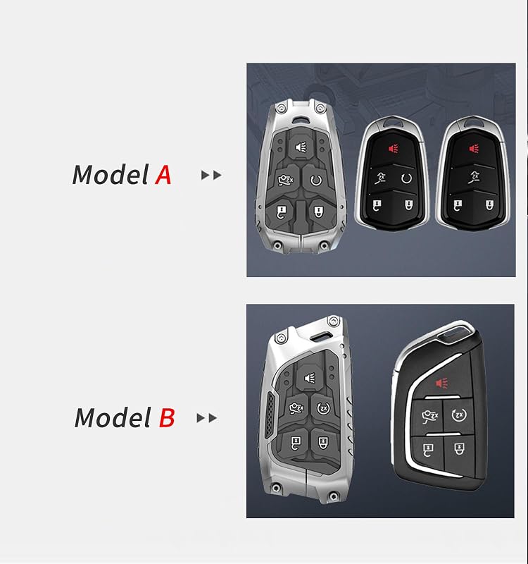 Funda metal llavero Cadillac comp Escalade CTS SRX XT5