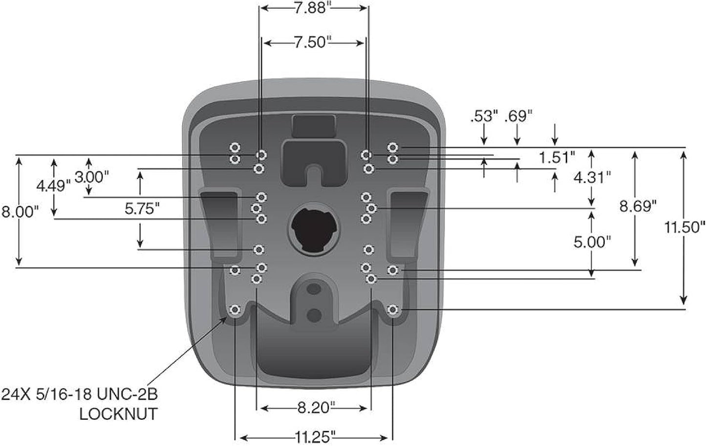 Asiento respaldo alto comp. Simplicity Citation 420-282