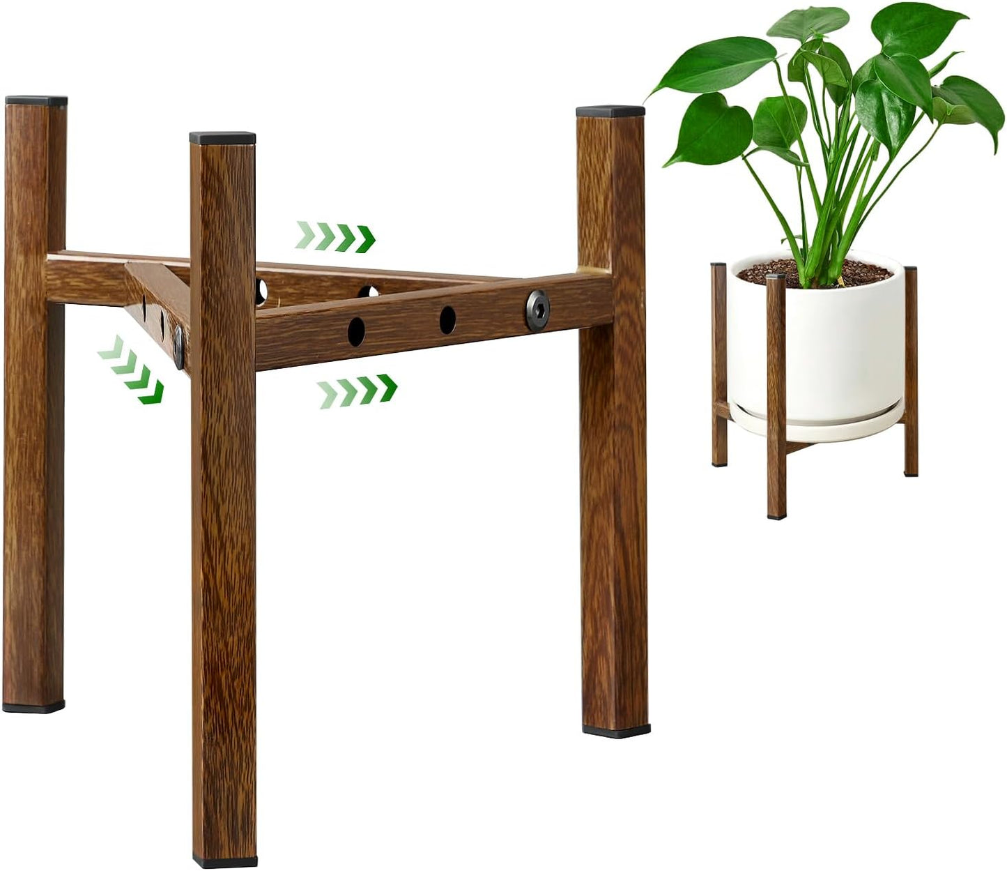 Soporte para plantas metal moderno estilo mediados siglo