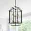Candelabro 8 luces moderno para vestíbulo y salas