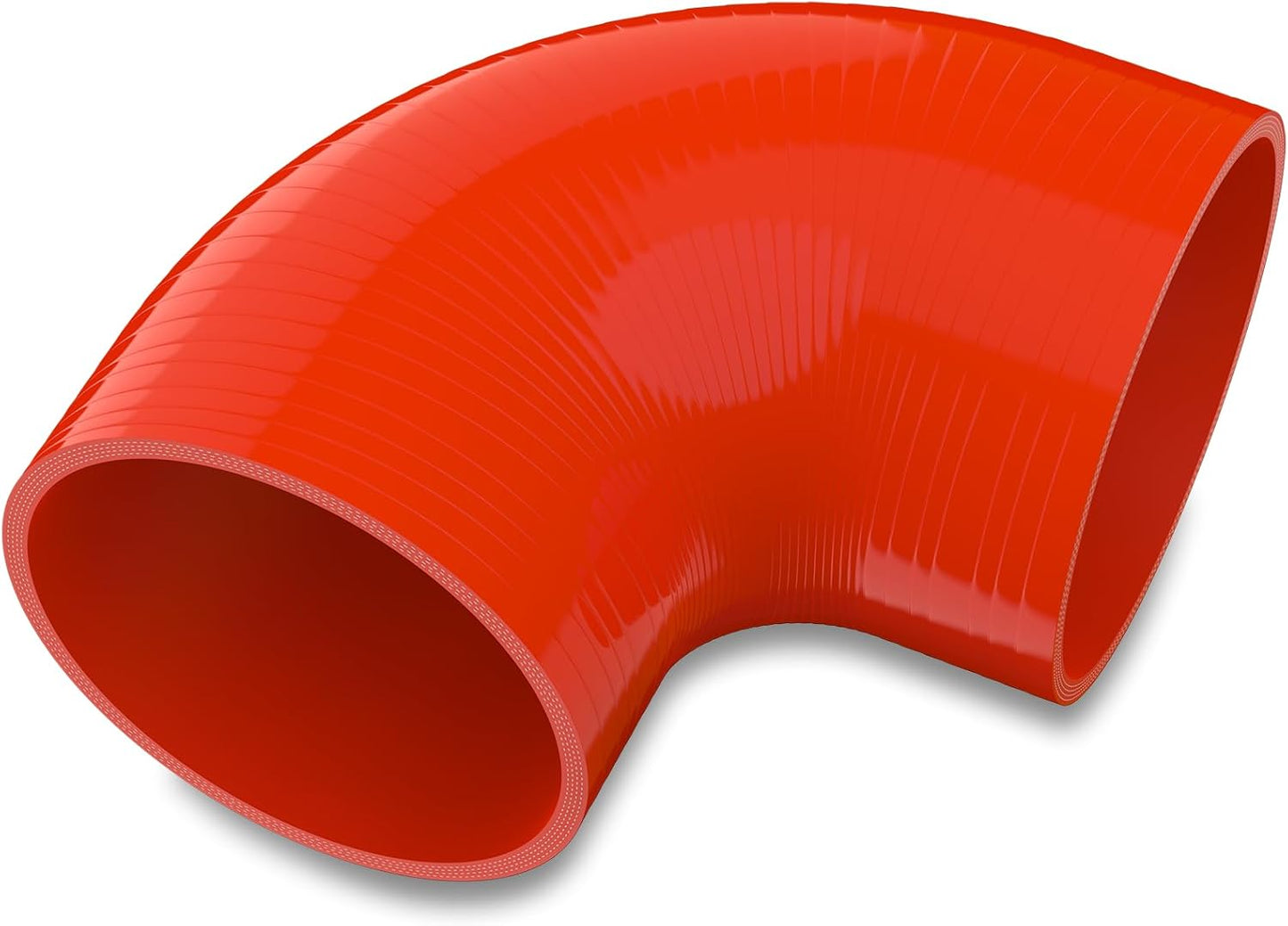Acoplador codo 90 grados manguera silicona 4 pulg 4 capas
