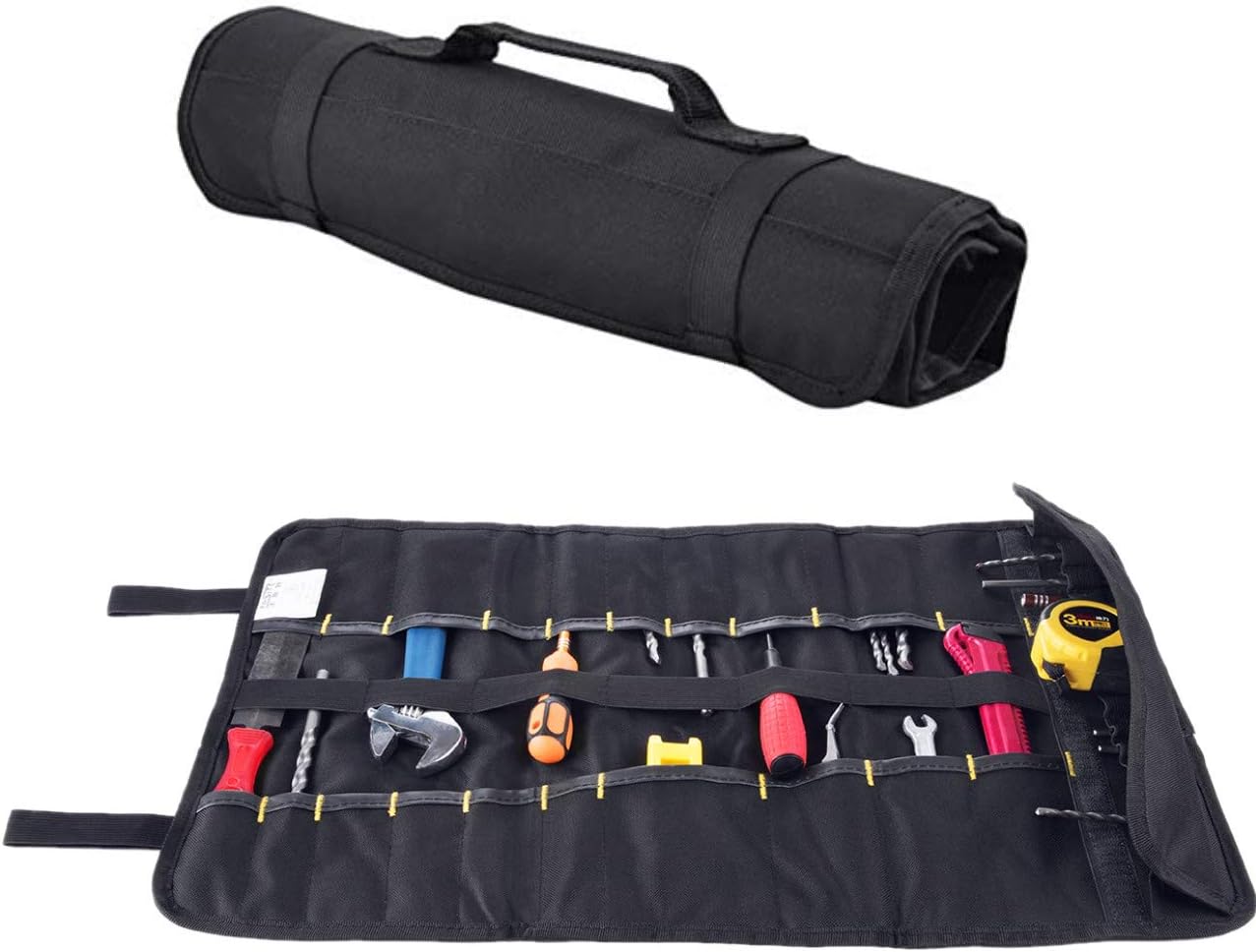Organizador bolsas lona para llaves destornilladores electricistas