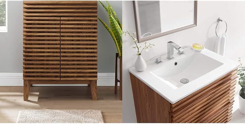 Lavabo baño 23.5pulg color blanco