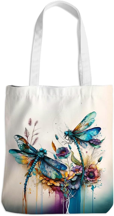 Bolsa tela regalo mujer niña flores sol abeja reutilizable