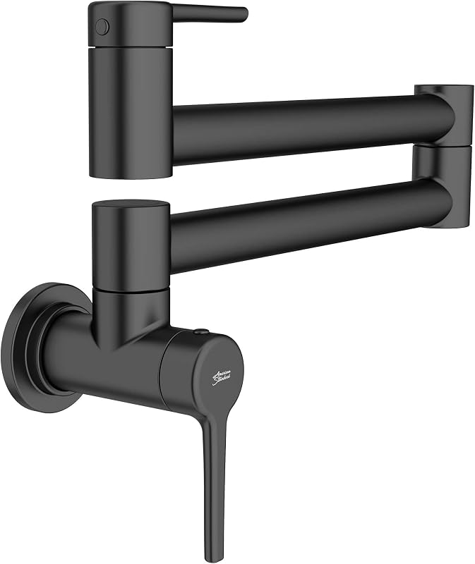 Llenador pared ollas montaje negro mate